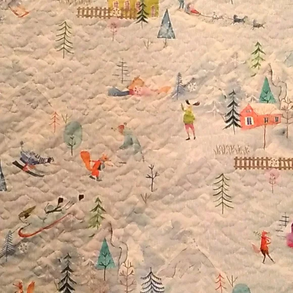 🙊  Elise &  James Pillow Village Holiday  Bedding Case ELC 💚🤍💙💕💜💛🧡 - Picture 2 of 15
